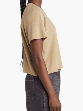 Madewell Softfade Cotton Boxy-Crop Tee
